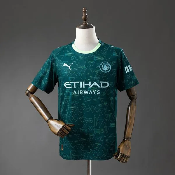 Camiseta de fútbol Manchester City 2025/26 ESPECIAL MANGA CORTA VERSION FAN